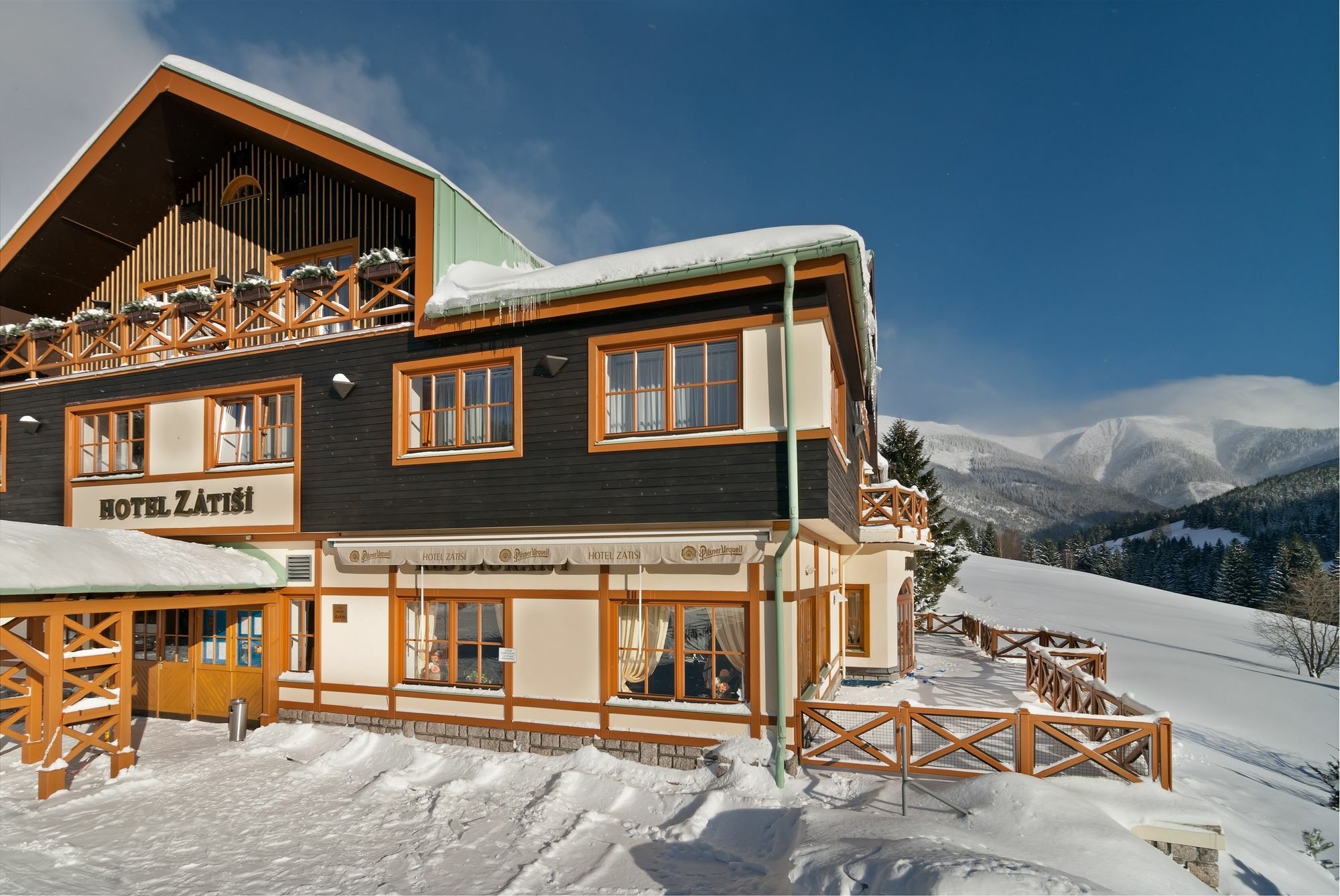 Hotel Zatisi Špindlerŭv Mlýn المظهر الخارجي الصورة